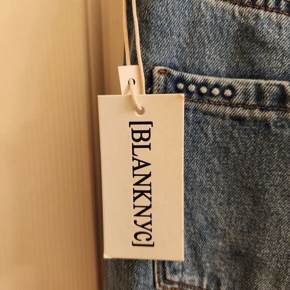Blank NYC Jeans, The Howard Mid-rise Loose Fit Jeans NWT Organic Cotton 28 - Picture 5 of 8